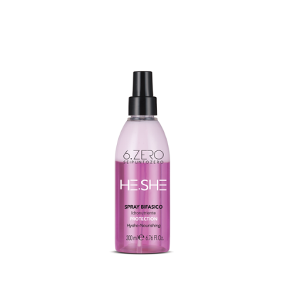 6.Zero HE.SHE Spray Dwufazowy - Ochrona i Nawilżanie Poj.200ml