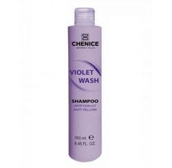 Chenice Violet Wash Shampoo- szampon niwelujący żółty odcień 250 ml