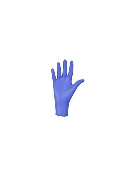 Jednorazowe rekawiczki  NITRYLOWE BLUE rozmiar M 100 szt.